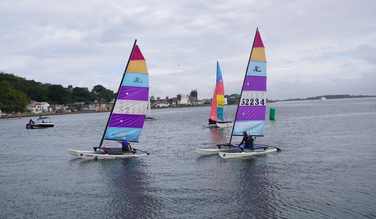 Mais de 50 atletas participaram do Festival Náutico de Laguna