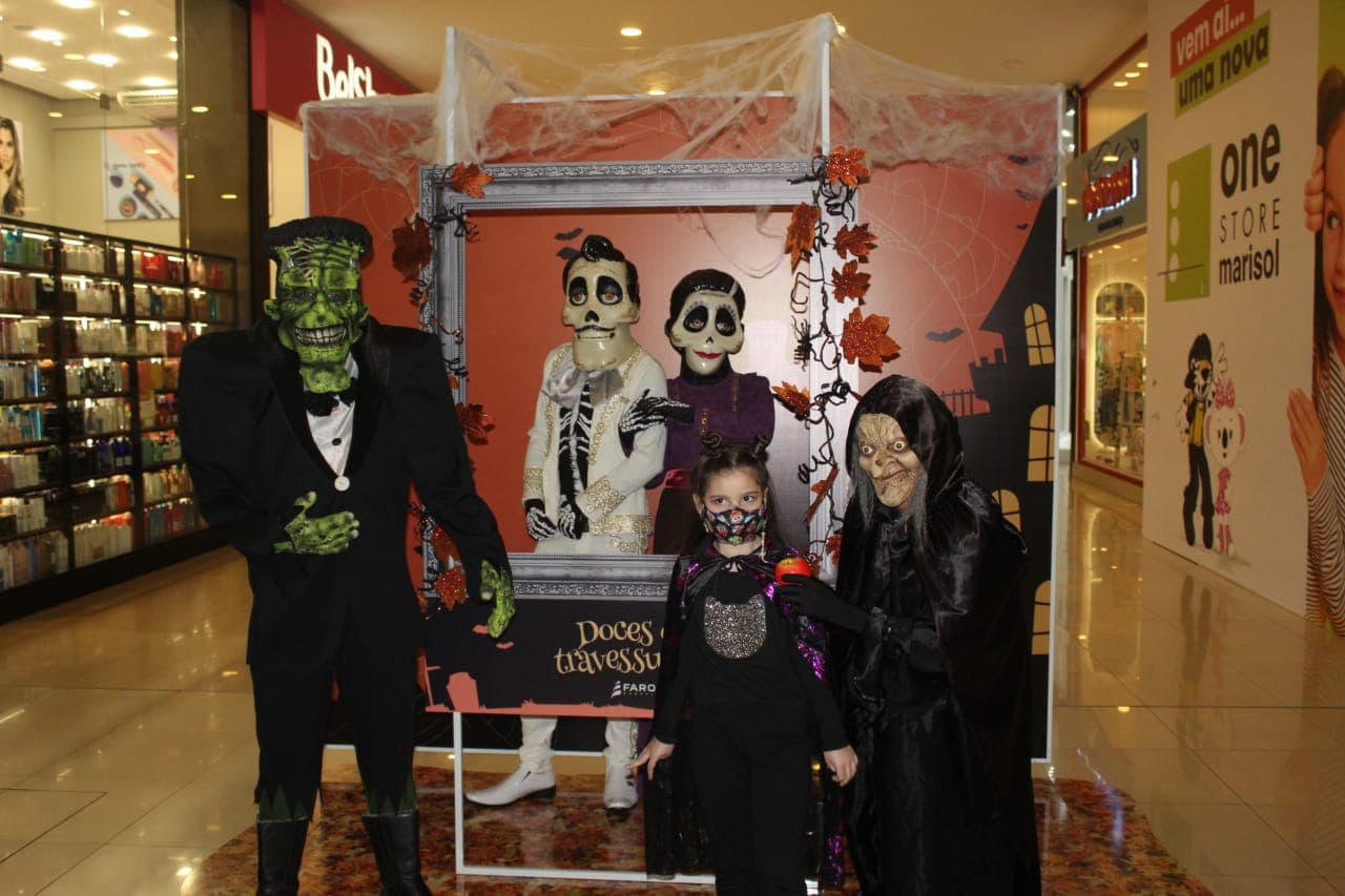 Com direto a caça aos doces, Farol Shopping prepara ações especiais para o Halloween