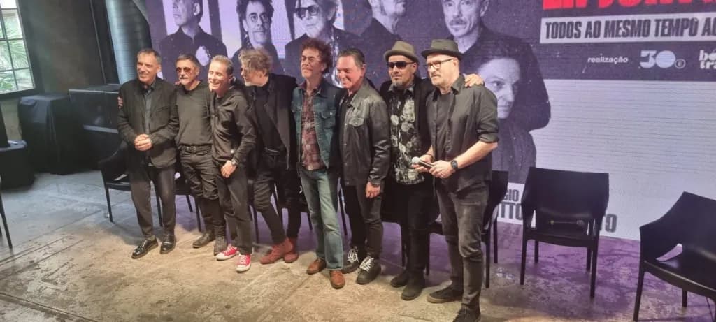 Titãs anuncia turnê com formação original entre abril e junho de 2023