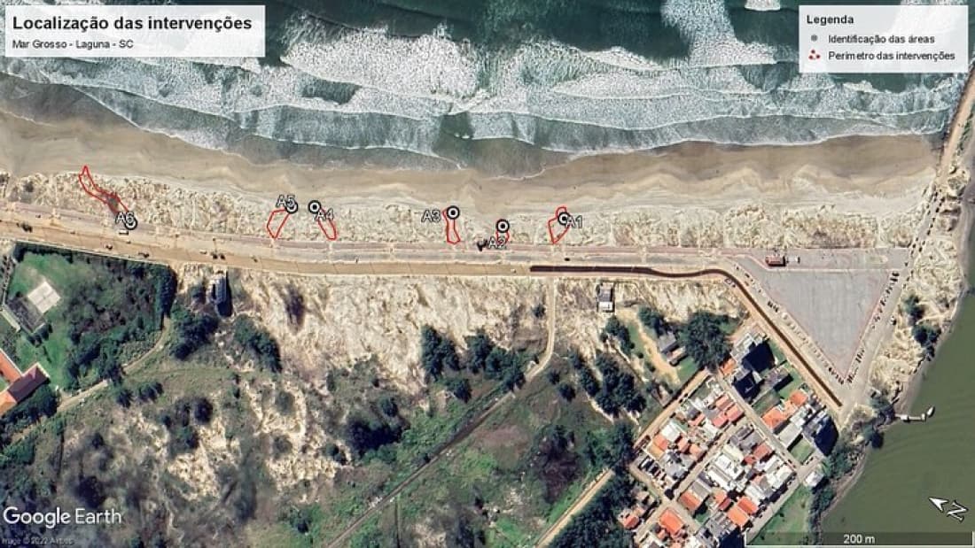 Flama multa empresa que está realizando obras no Mar Grosso