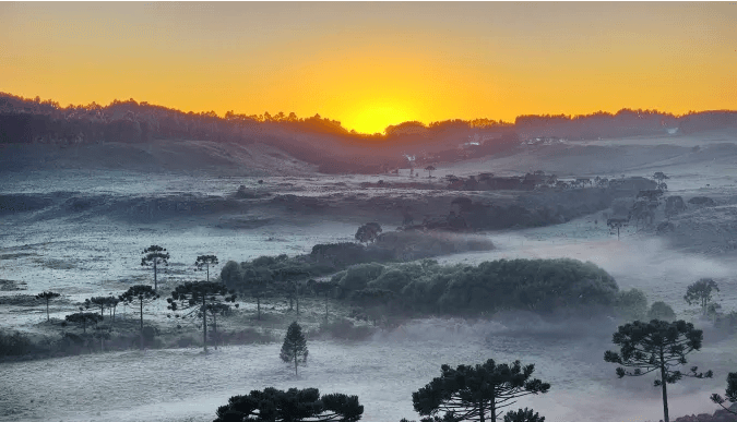 Nova frente fria promete baixas temperaturas em SC no fim de semana