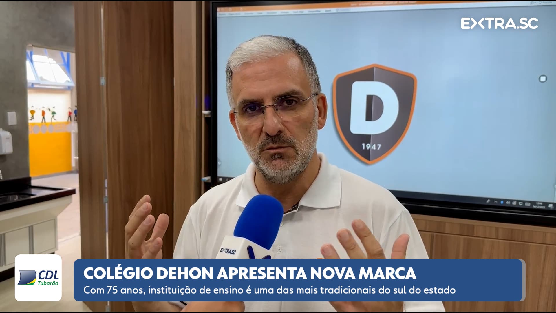 Celebrando 75 anos de fundação, Colégio Dehon lança nova marca
