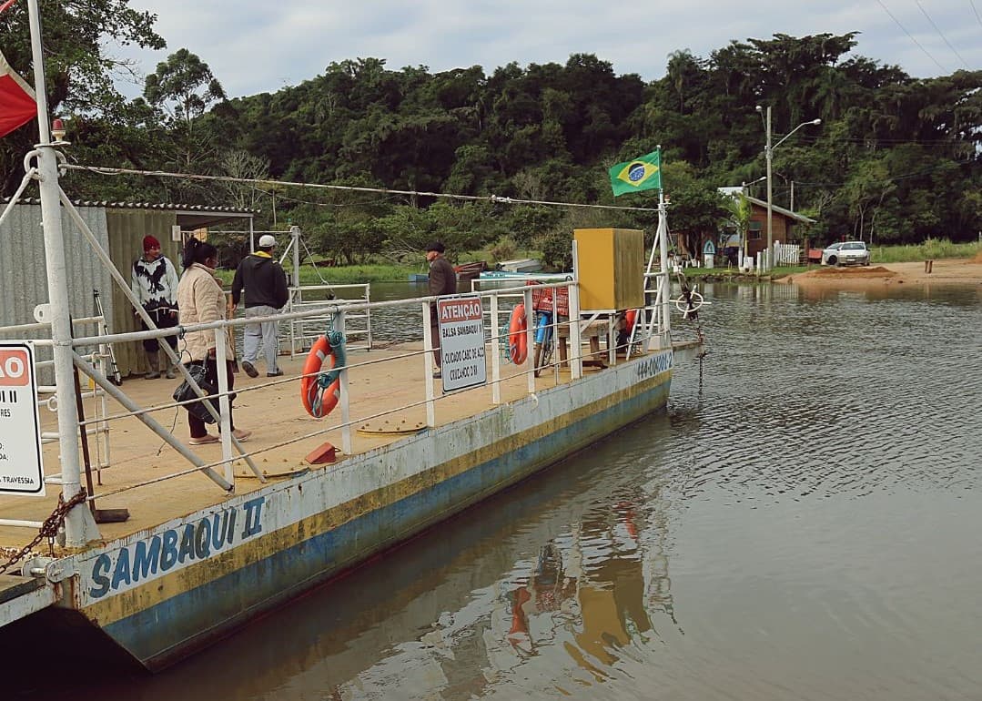 Balsa do bairro Sambaqui, em Imbituba, será fechada nesta quarta-feira (25)
