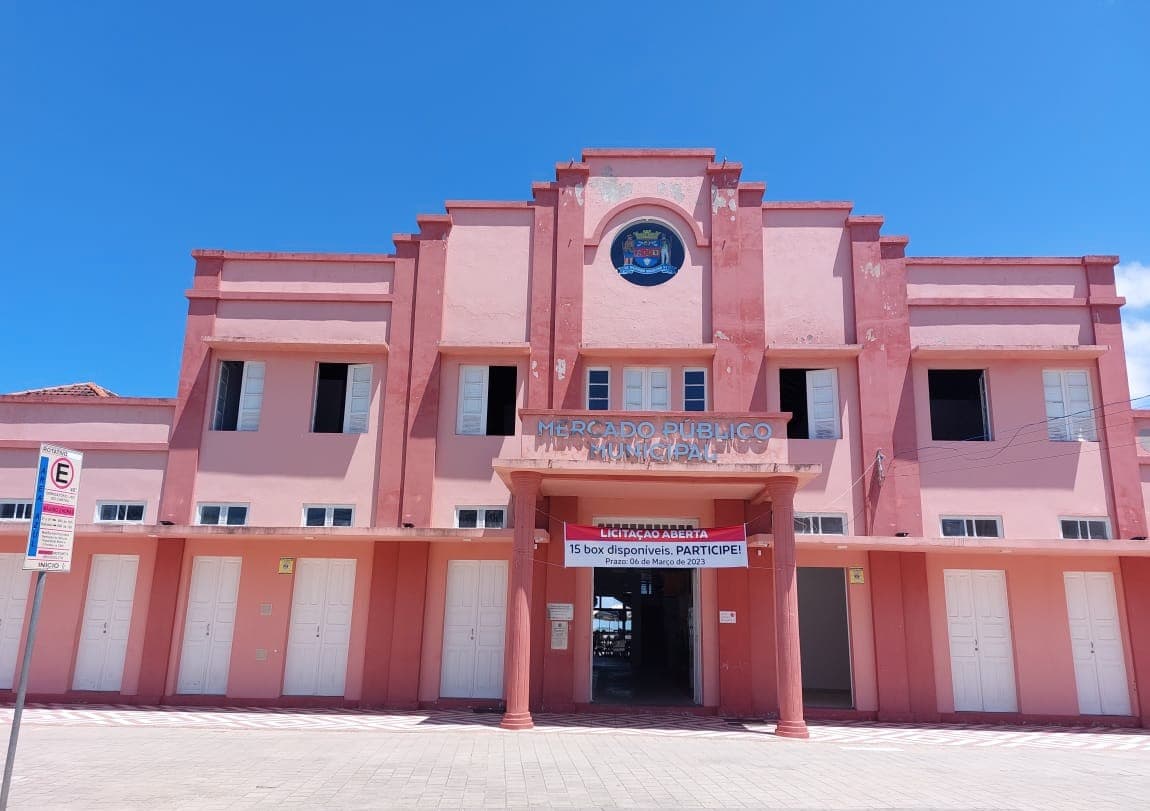 Processo licitatório para boxes do Mercado Público segue aberto em Laguna