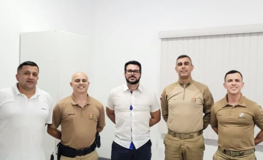 Organizada do Hercílio Luz se reúne com PM para alinhar detalhes de segurança para a partida contra o Criciúma