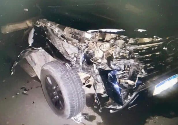 Mais um acidente na SC-370 é causado por vaca solta na pista