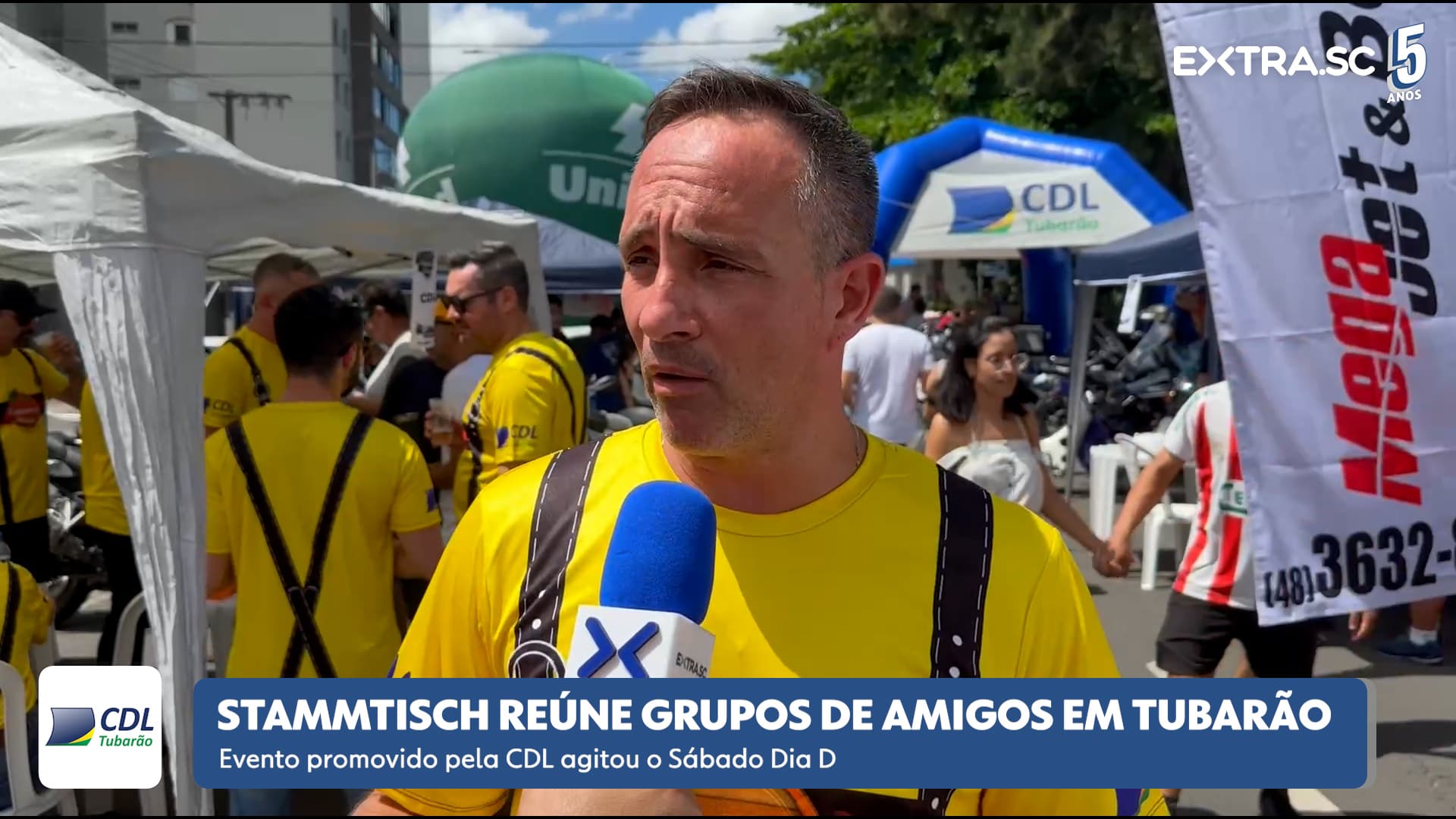 Stammtisch reúne grupos de amigos em Tubarão