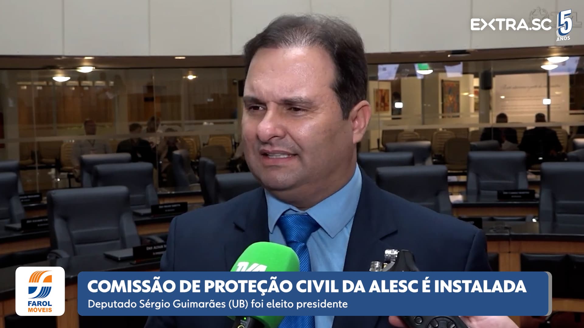 Pressão na Alesc
