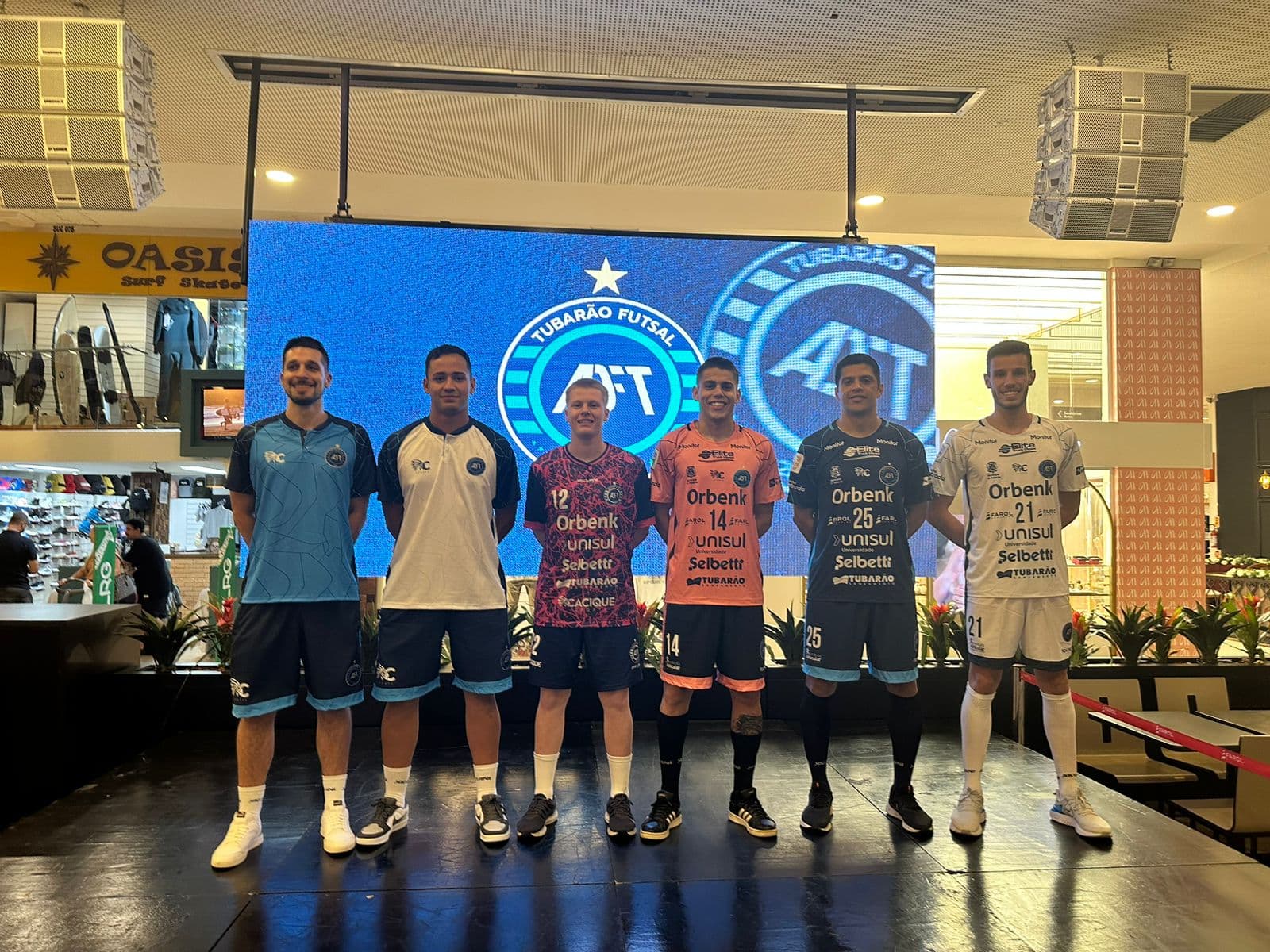 "De cara nova", Tubarão Futsal é apresentado para a Temporada 2023