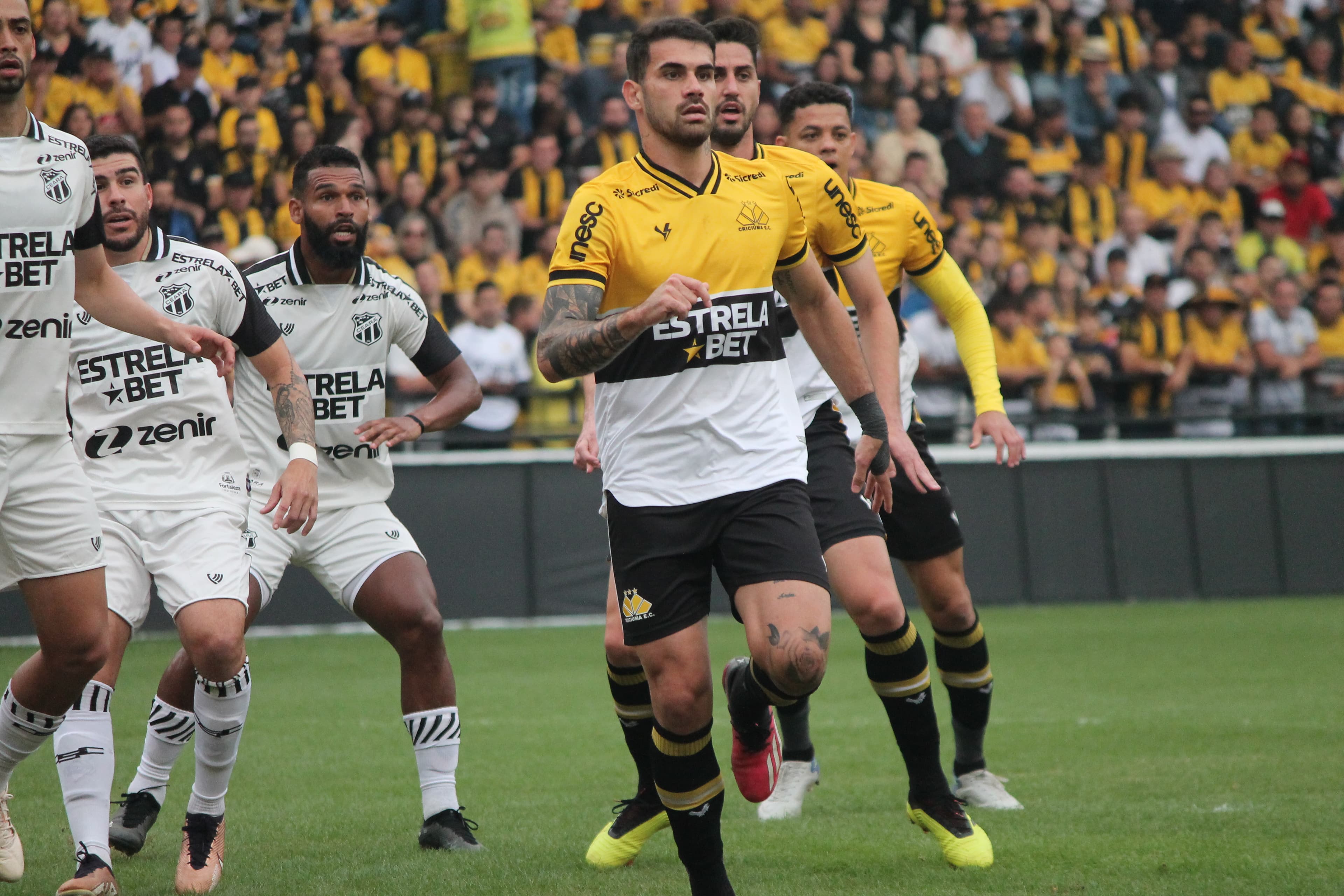 SÉRIE B: Criciúma perde a primeira na competição para o Ceará-CE