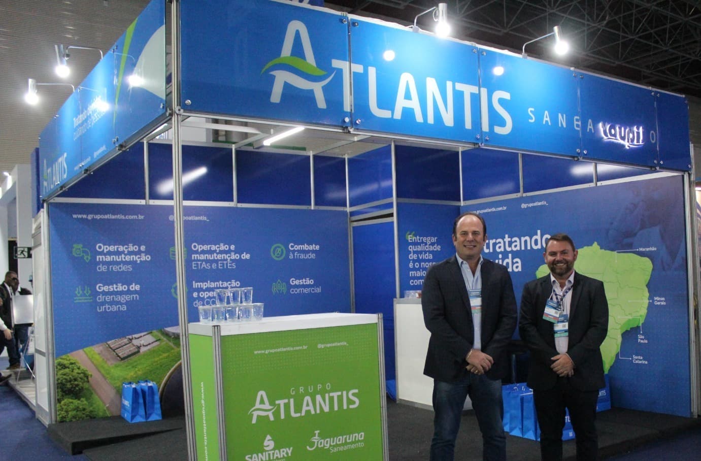 Inovações em saneamento são apresentadas em evento internacional
