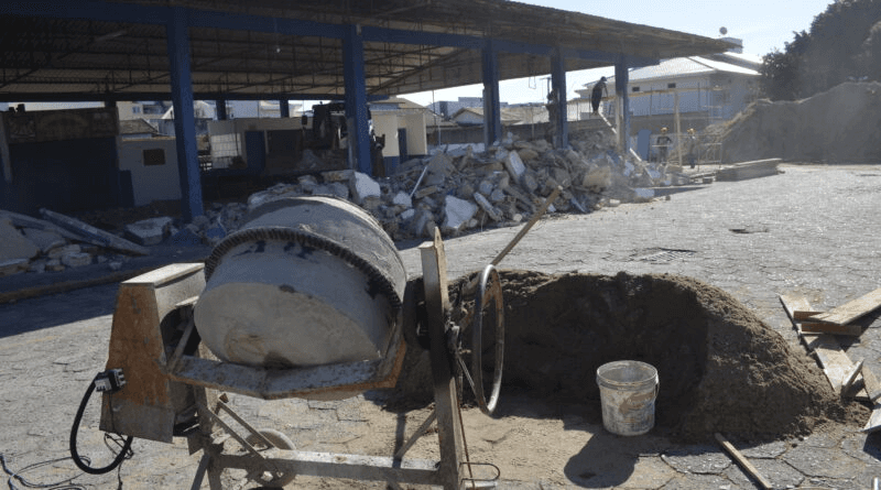 Iniciam as obras de construção do novo Mercado do Produtor