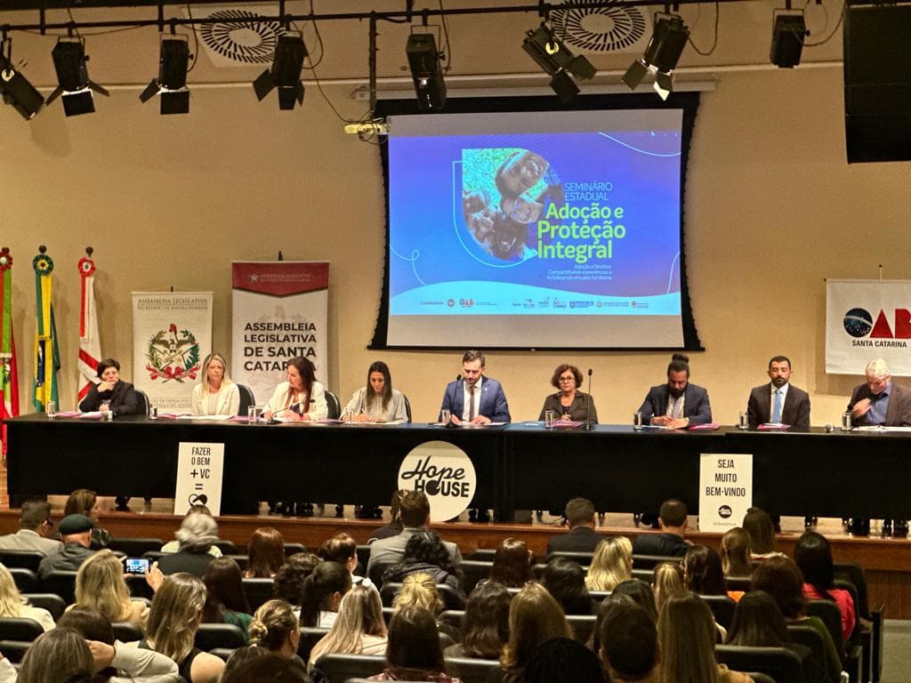 Seminário discute realidade e desafios da adoção em SC