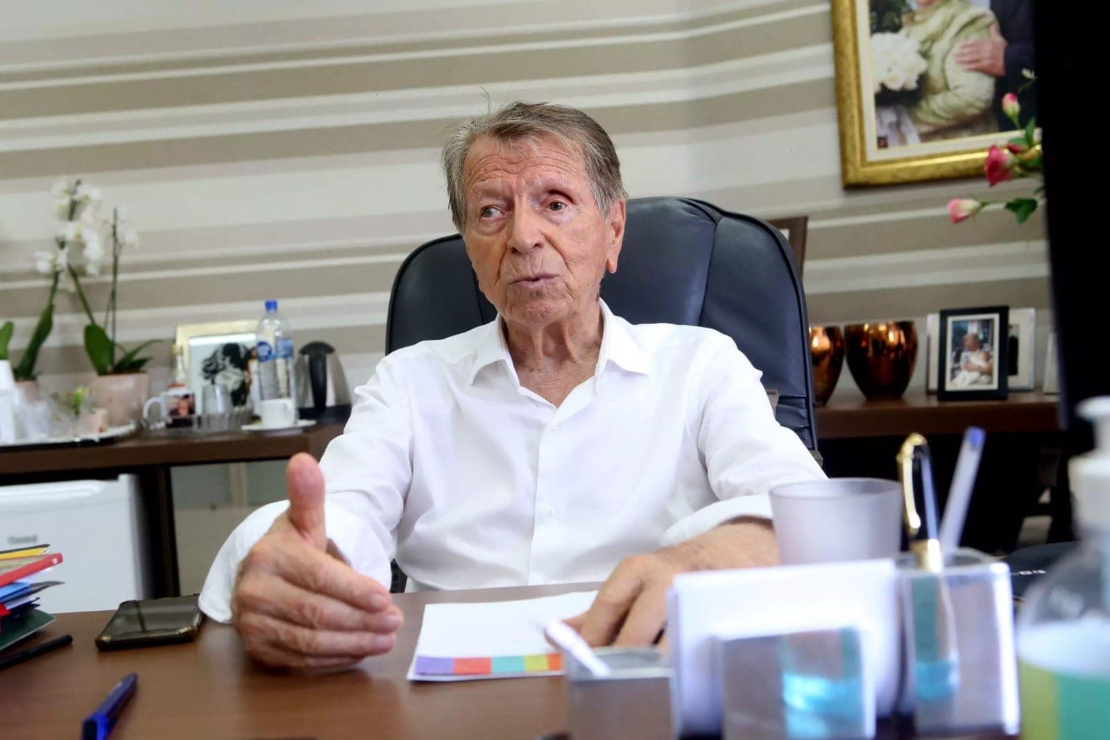 Zefiro Giassi, fundador da famosa rede de supermercados, completa 90 anos