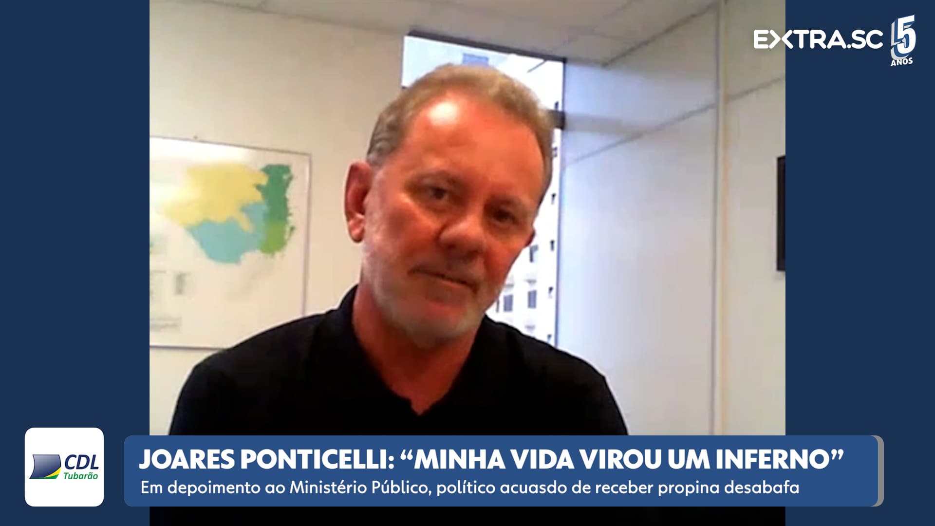 Preso na Operação Mensageiro, Joares Ponticelli desabafa: "minha vida virou um inferno"