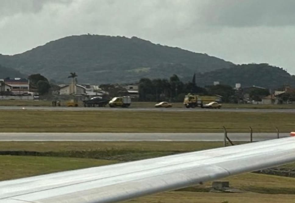 Novo incidente na pista do Aeroporto de Florianópolis atrasa voos