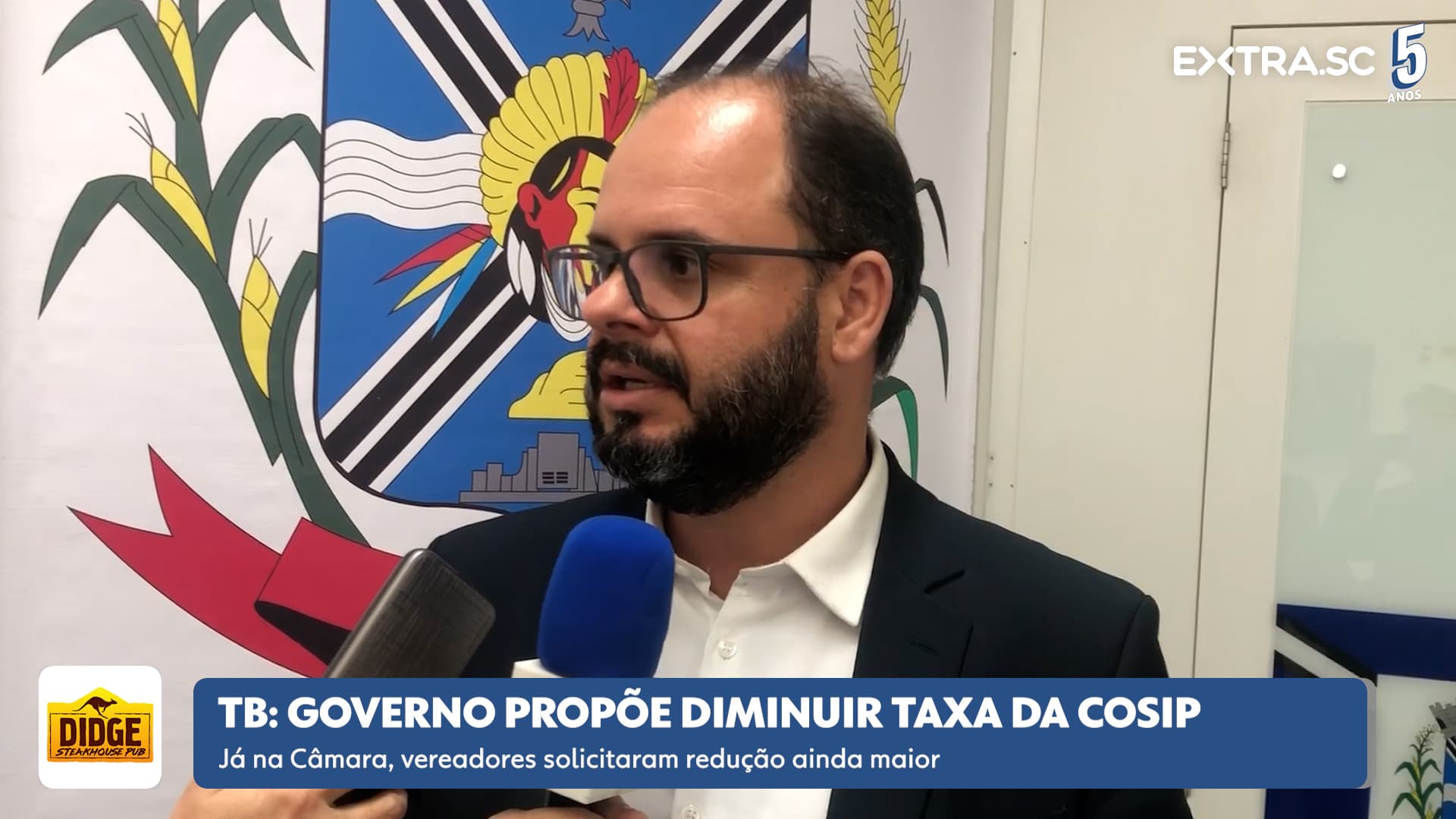 Tubarão: Governo propõe diminuir taxa da Cosip e vereadores pedem redução ainda maior