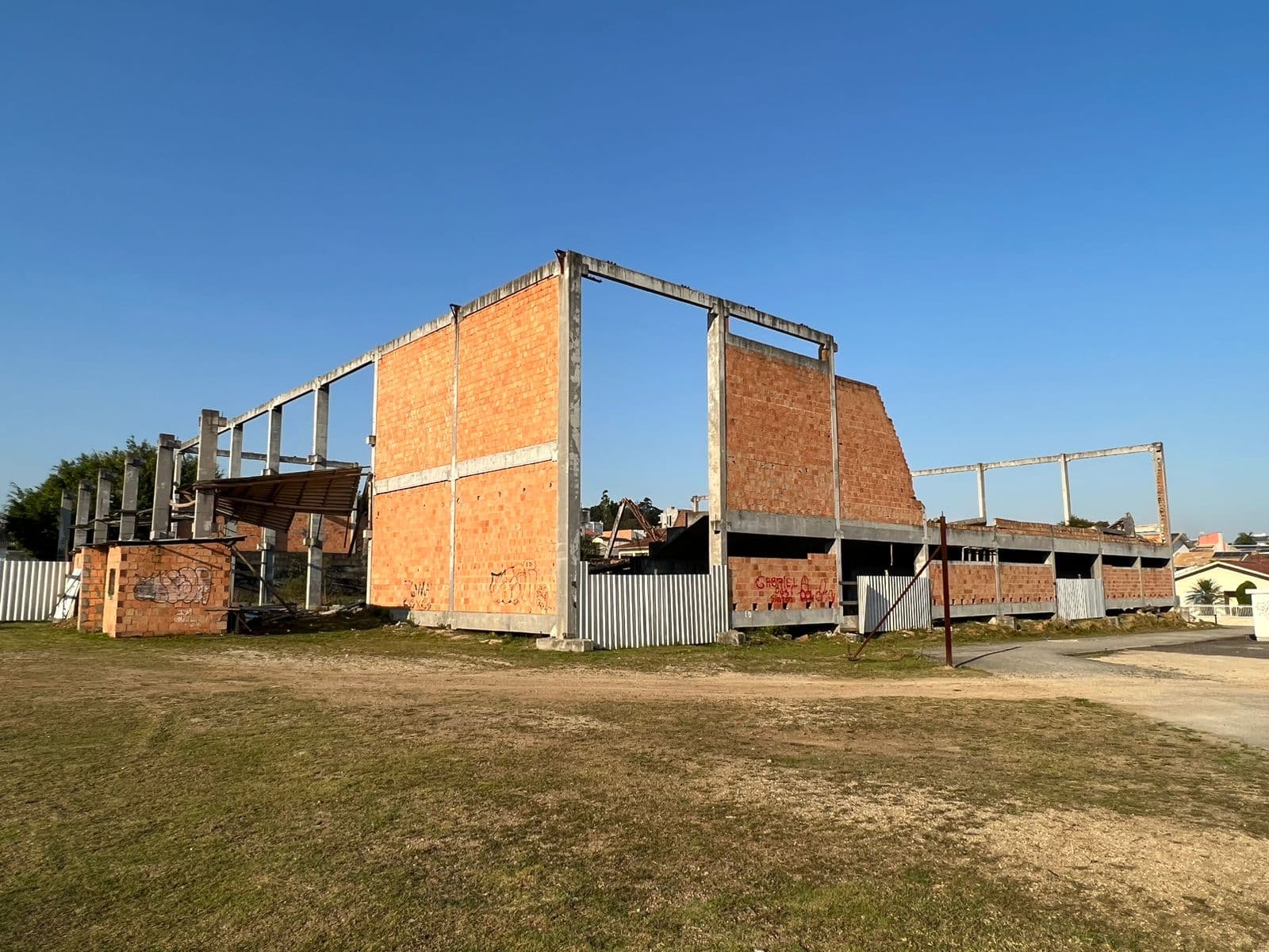 Continuidade das obras do novo ginásio de Braço do Norte será autorizada nesta segunda-feira (7)