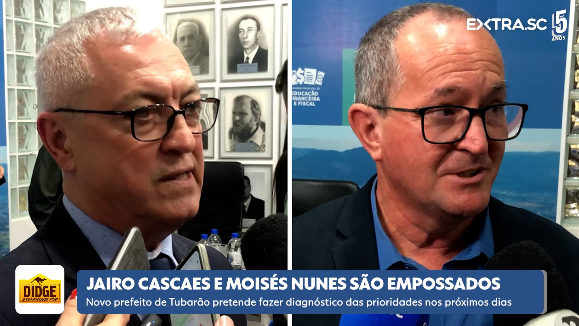 Novo prefeito de Tubarão fará diagnóstico das prioridades nos próximos dias