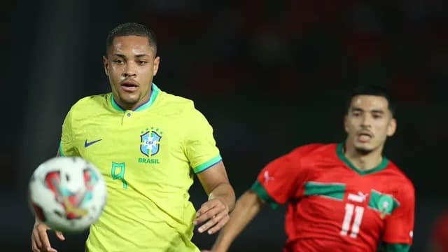 Seleção pré-olímpica perde para Marrocos em amistoso