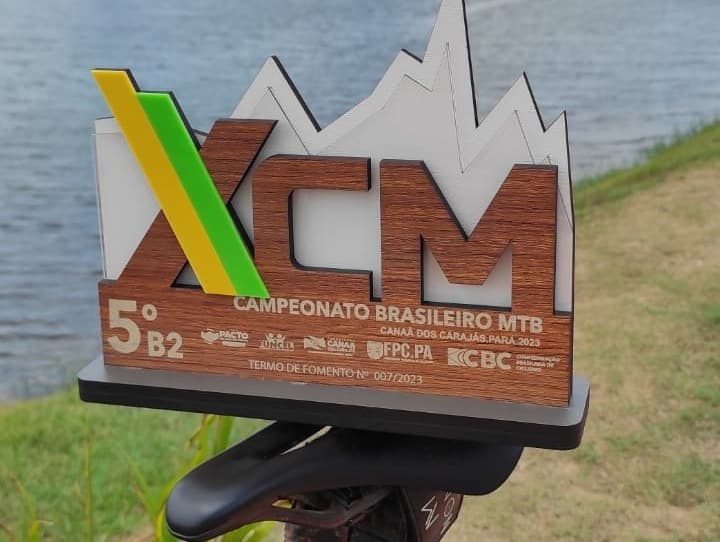 Ciclista retorna para Tubarão com troféu conquistado em Campeonato Brasileiro