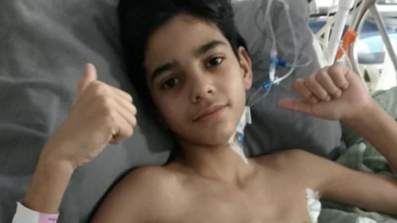 Vaquinha para ajudar menino com problemas no pulmão é lançada