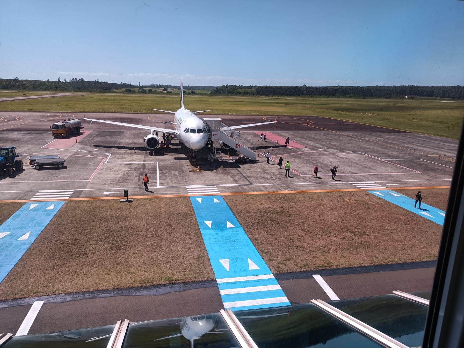 Com voos emergenciais, aeroporto de Jaguaruna tem 43% de aumento na movimentação de passageiros