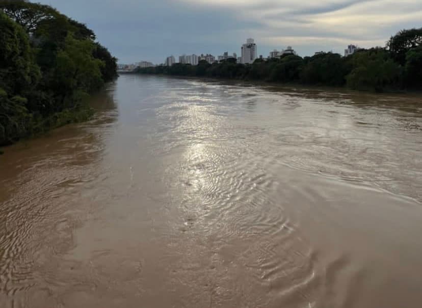 Nível do Rio Tubarão volta a subir para estado de atenção