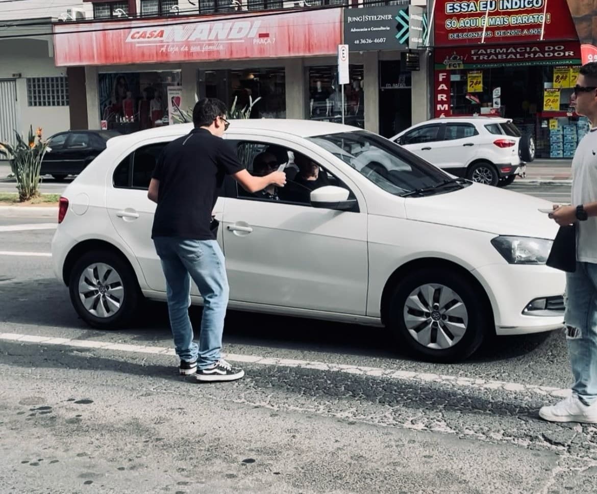 Pedágio Solidário do Happy Child arrecada quase R$ 3 mil