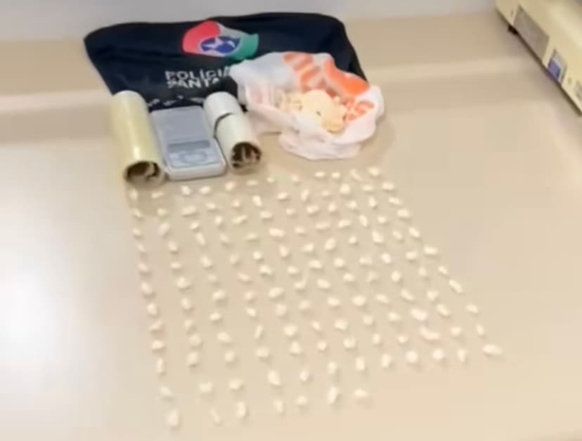 Traficantes pulam do segundo andar para tentar escapar de prisão