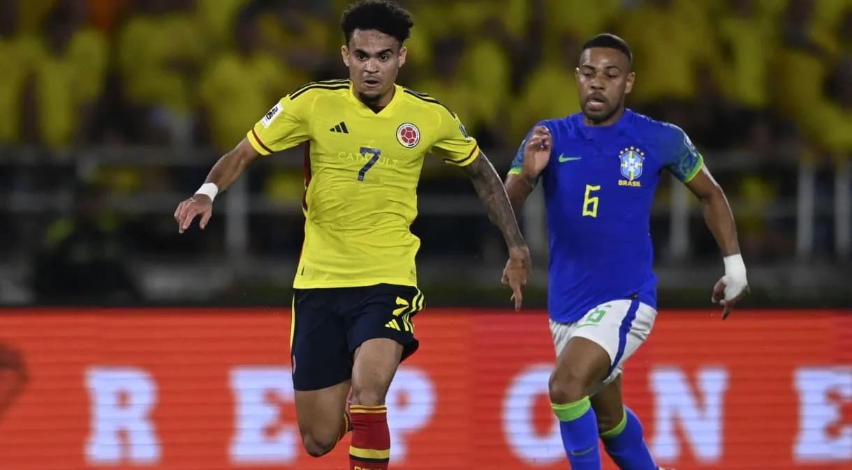 ELIMINATÓRIAS: Luís Díaz comanda virada da Colômbia e Brasil perde mais uma