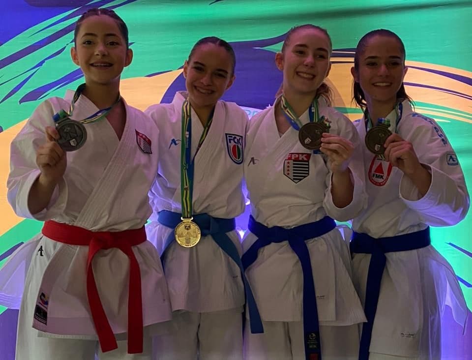 Karatê de Tubarão é destaque em competição nacional pelo segundo ano seguido