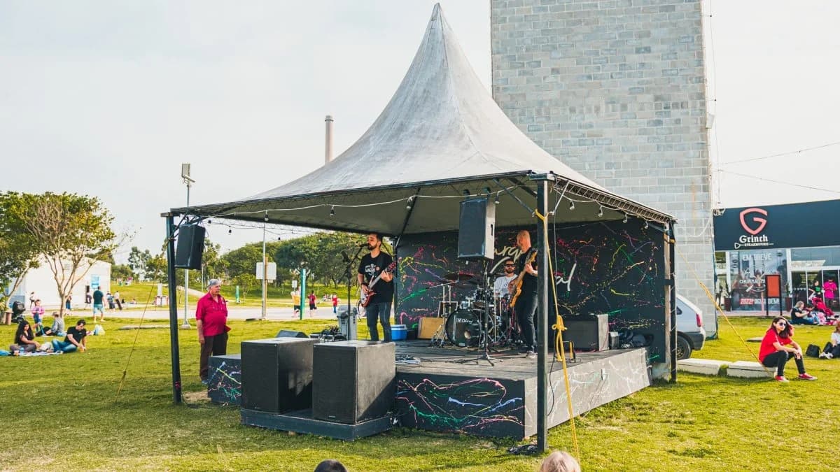 Parque Diamante oferece oportunidades para artistas da região