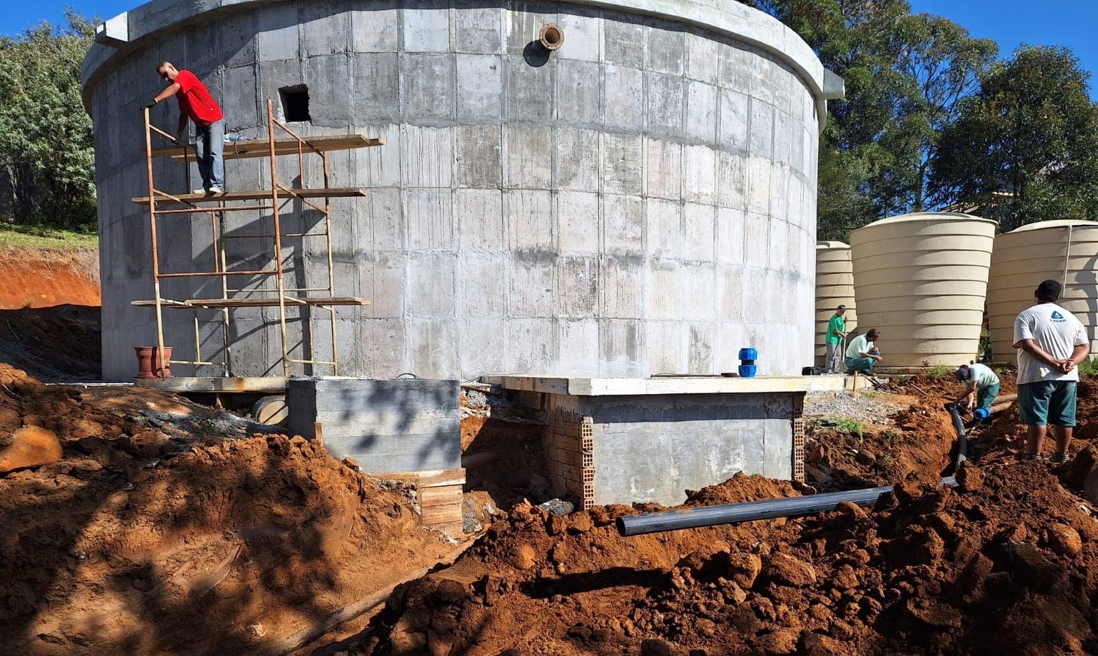 Pescaria Brava recebe reservatório de 750 mil litros