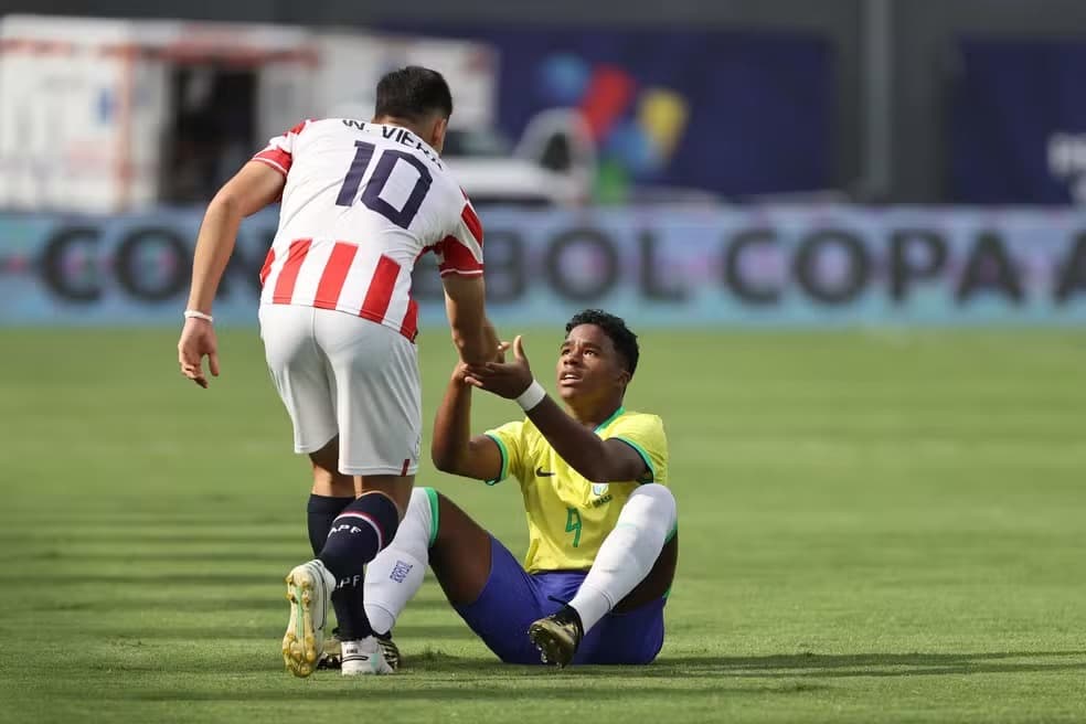PRÉ-OLÍMPICO: Brasil perde para o Paraguai no quadrangular final