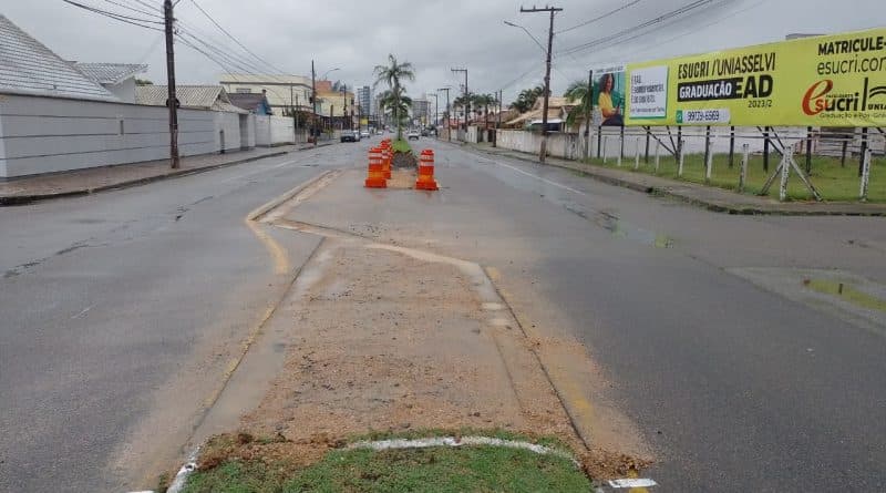 Avenida Pedro Zapelini ganhará nova rotatória