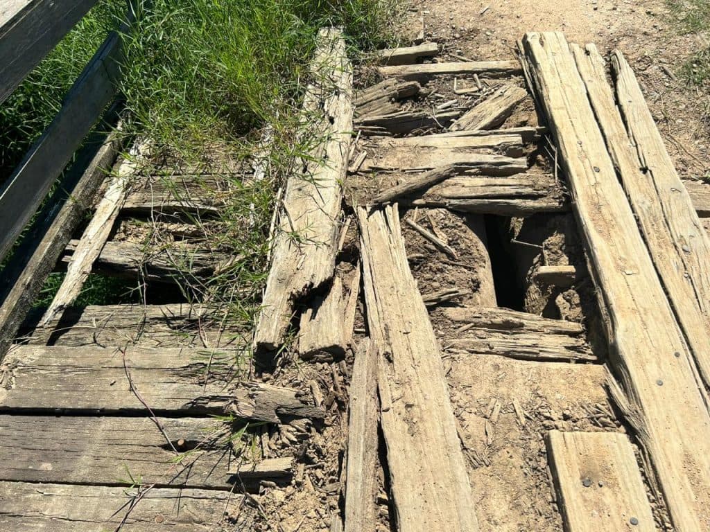 Ponte na Rodovia Aggeu Medeiros é totalmente interditada