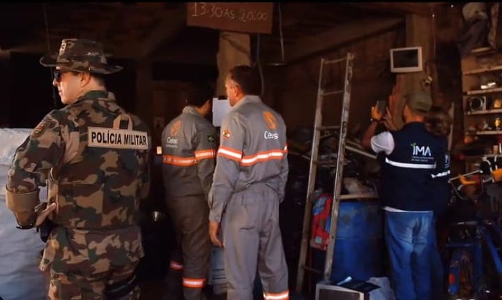 Operação Fio de Cobre visa coibir os frequentes furtos de fiações em Tubarão