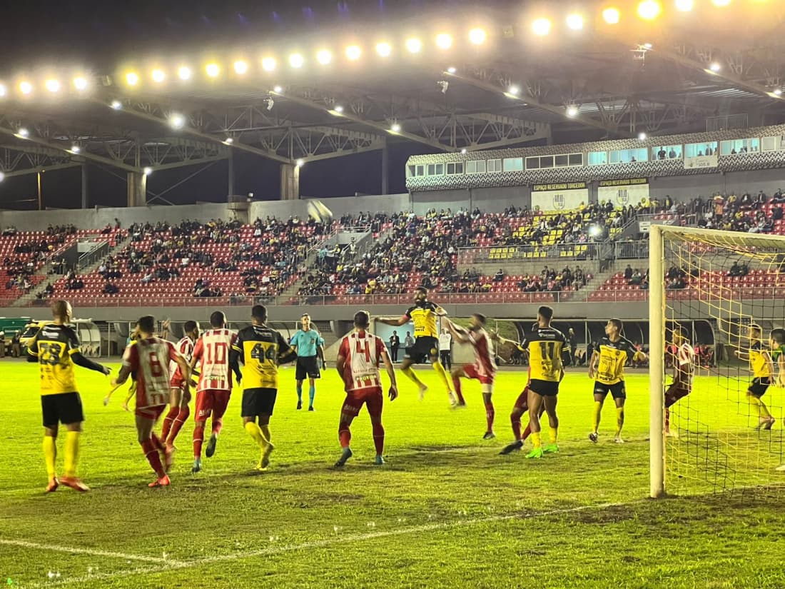 Hercílio Luz contabiliza 3 empates em 3 jogos pela Série D do Brasileiro