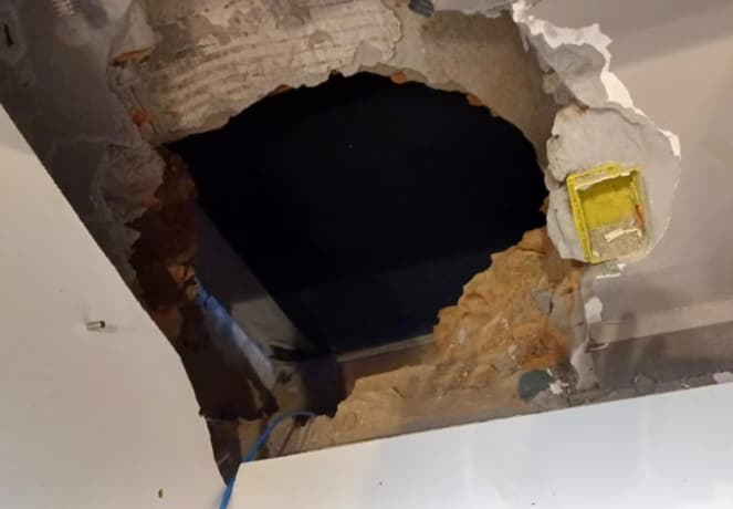 Ladrões quebram parede de conveniência e furtam cerca de mil carteiras de cigarro