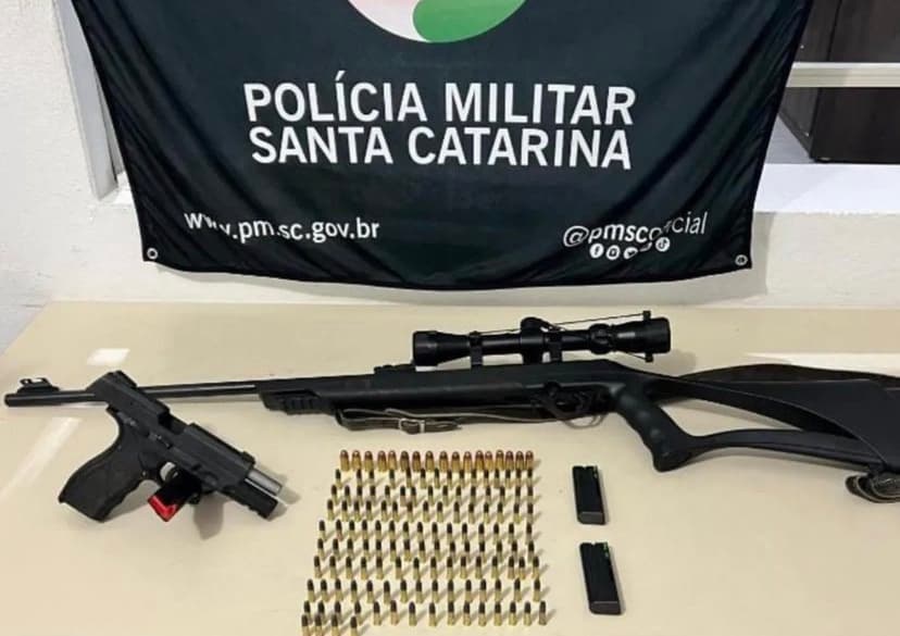 Homem embriagado e armado faz esposa e neta reféns dentro de quarto