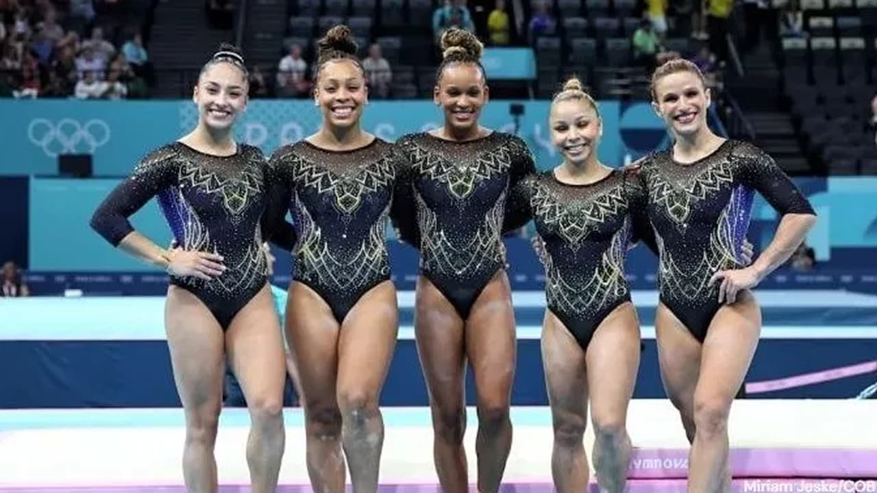 🥉 OLIMPÍADA: Brasil conquista medalha inédita por equipes da ginástica artística
