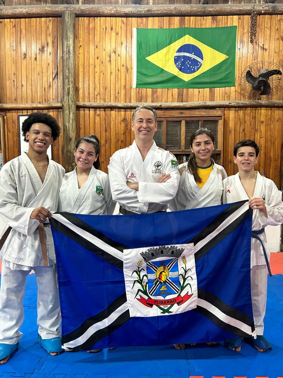 Equipe tubaronense inicia disputa do Pan-Americano de Karatê nesta segunda-feira (26)