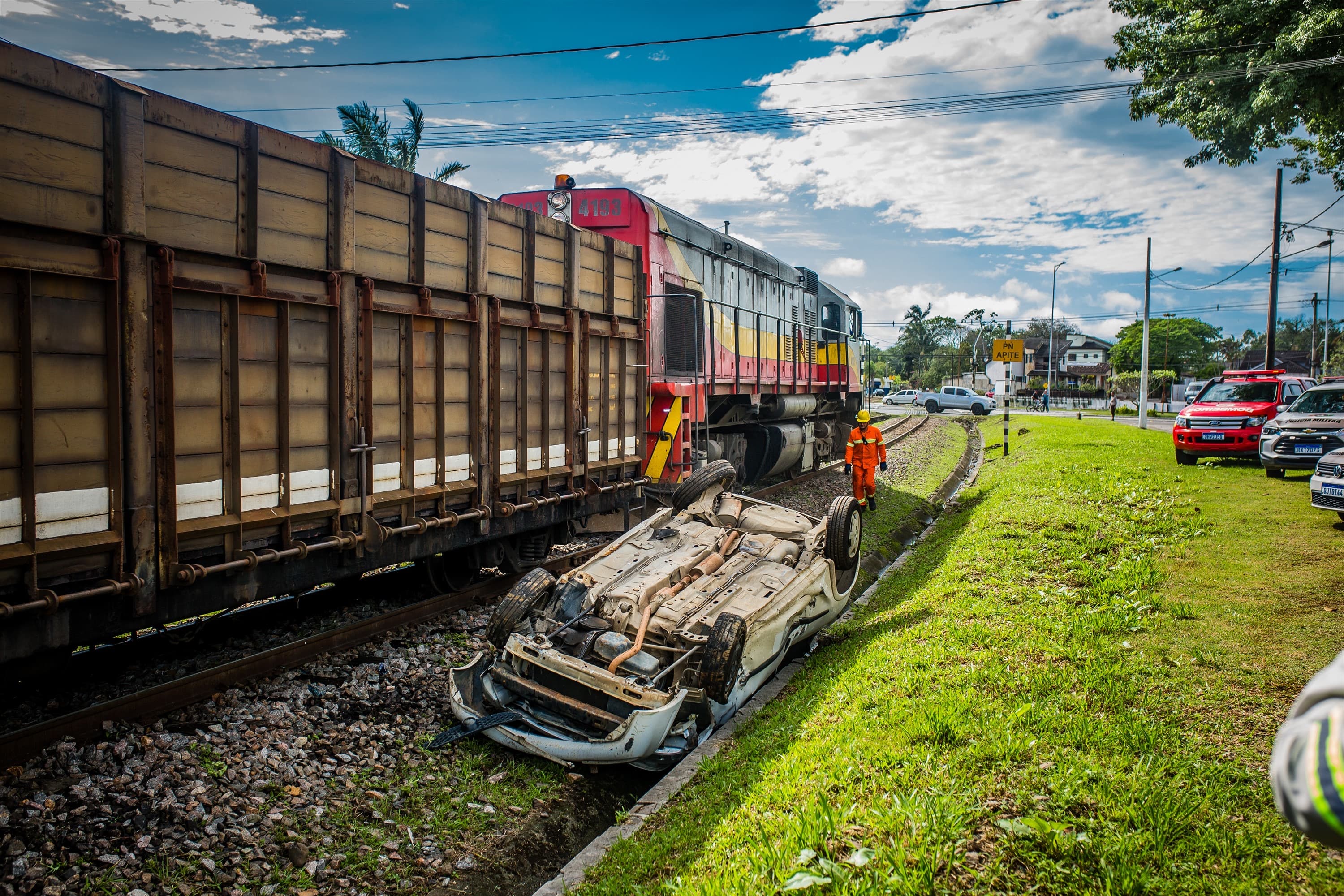 Simulado de acidente rodoferroviário será realizado pela primeira vez em Tubarão