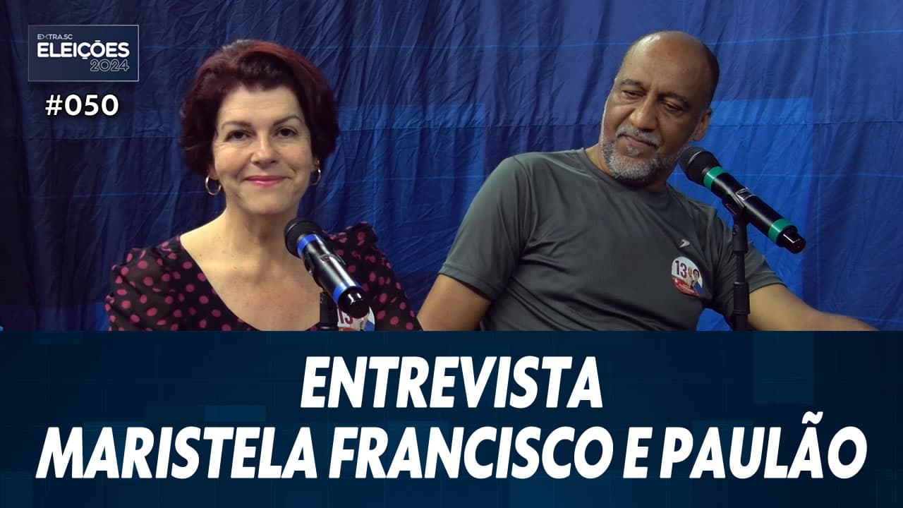 ASSISTA: Entrevista com Maristela Francisco (PT) e Paulão (PT) – Eleições #050