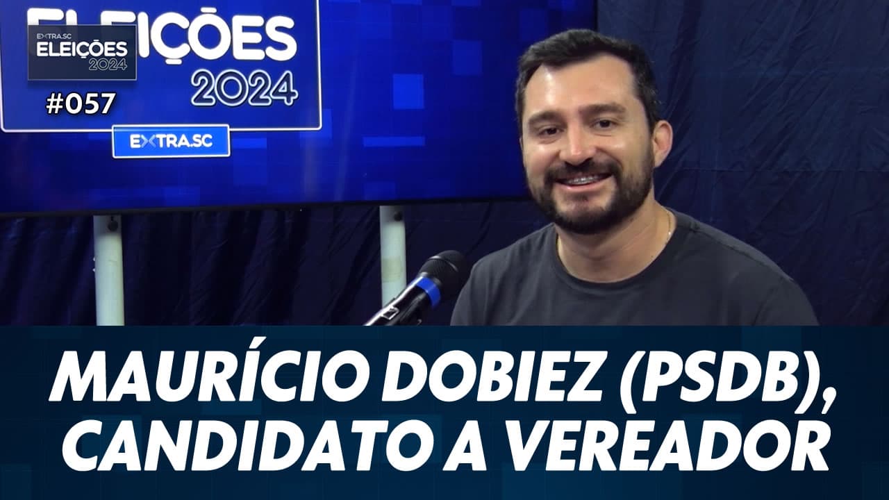 ASSISTA: Conheça Maurício Dobiez (PSDB), candidato a vereador de Tubarão – Eleições #057
