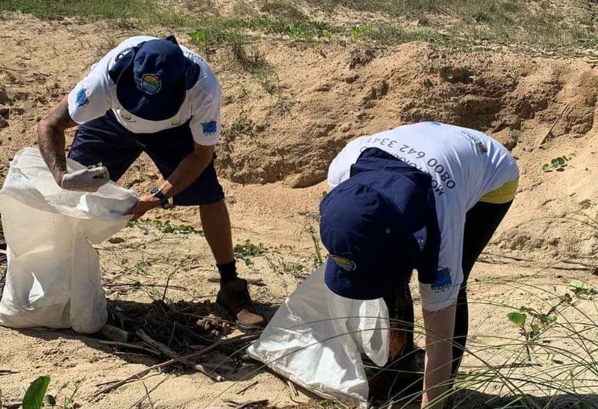 Mutirão de limpeza será realizado deste sábado (21) na praia do Mar Grosso