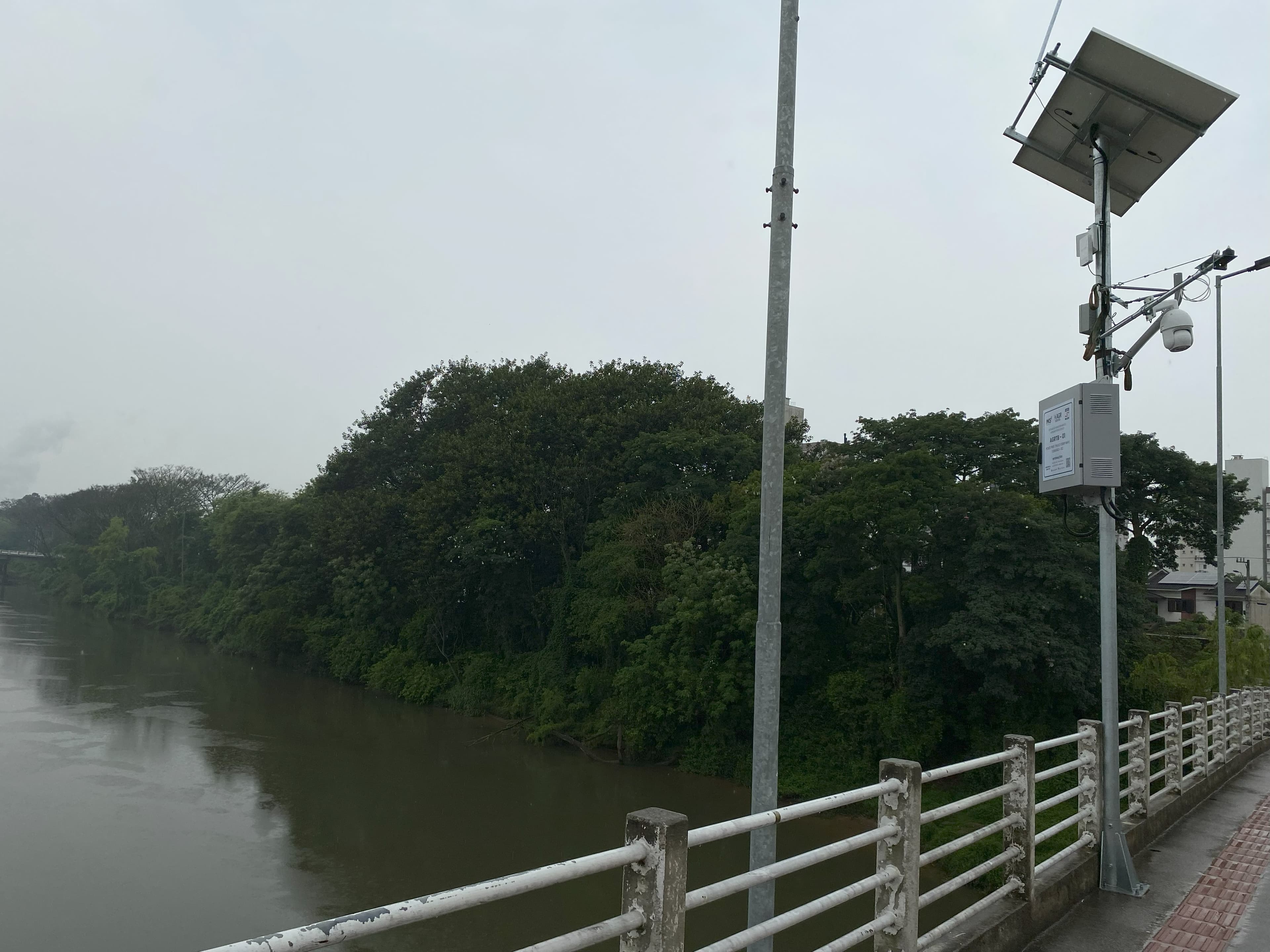 Dados hidrometeorológicos serão compartilhados pela AGR com a Amurel e a Defesa Civil