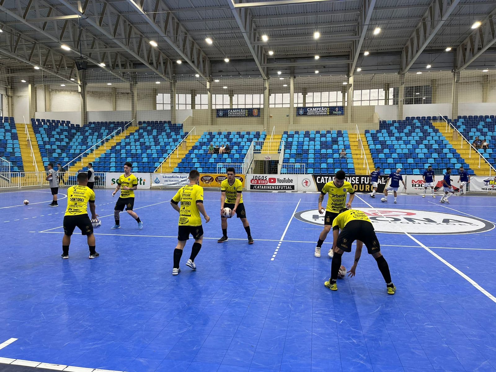 Ingressos para as quartas de final do Catarinense de Futsal são vendidos a R$ 5