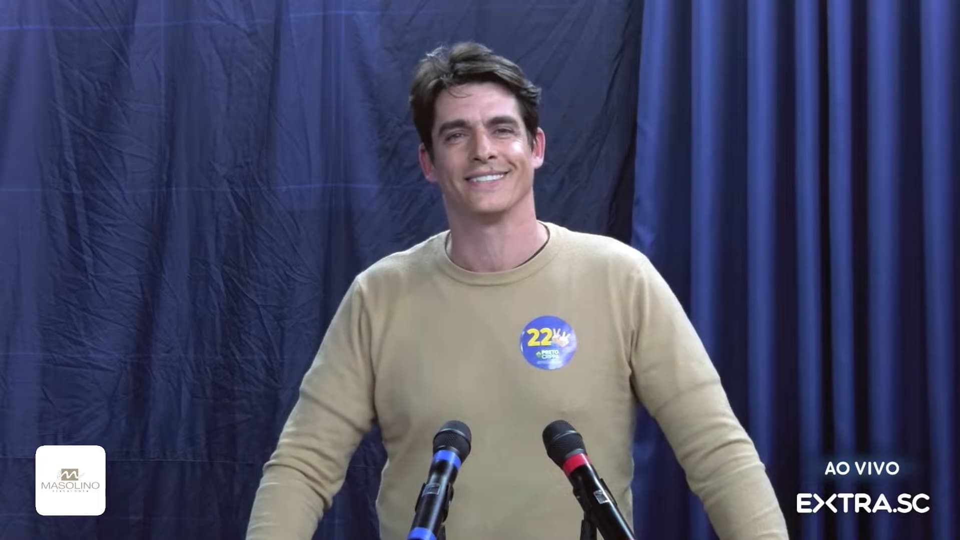 Preto Crippa (PL) é eleito prefeito de Laguna com 46% dos votos